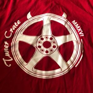 MENS Tuner Crate tee shirt size small